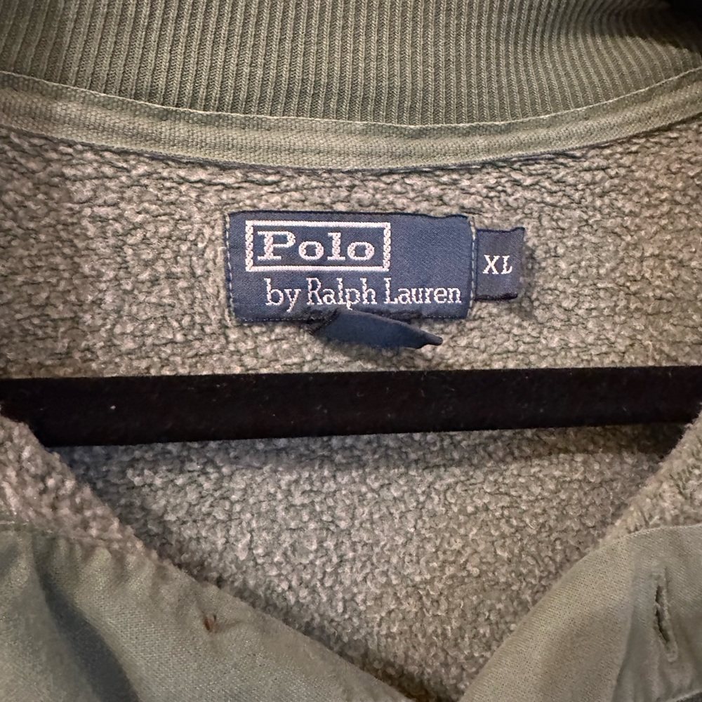 Polo Button Collar Pullover Sweatshirt - image 3
